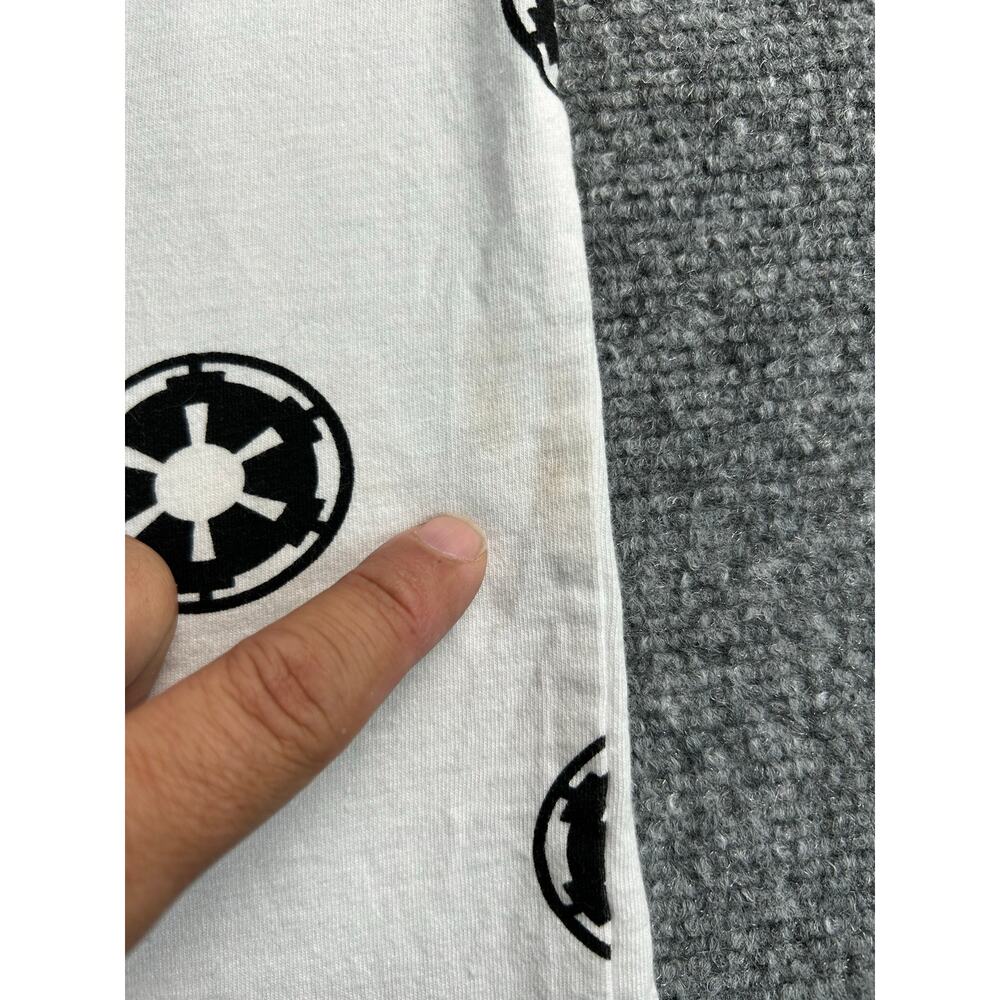 Star Wars Darth Vader Imperial Symbols T-Shirt Youth Medium 10/12 White - Picture 7 of 7